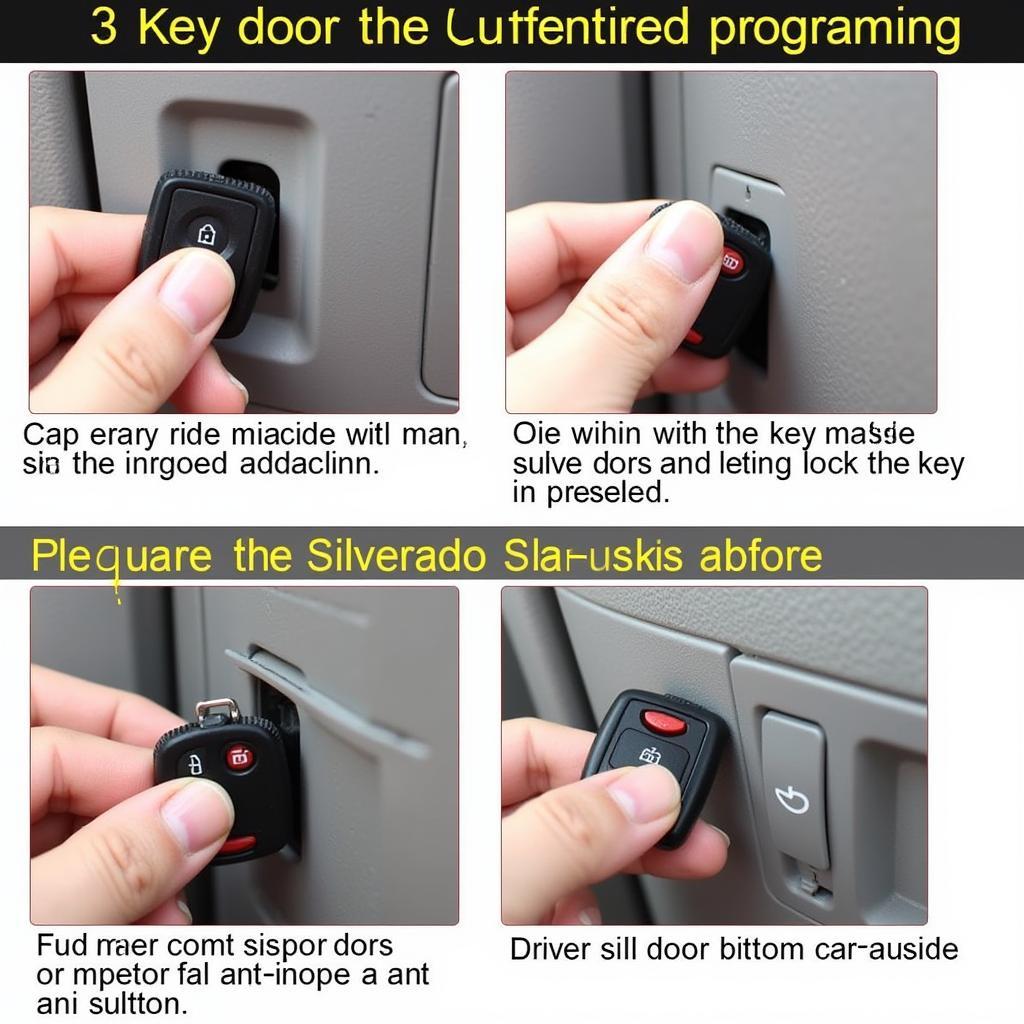 2006 Silverado Key Fob Programming Steps