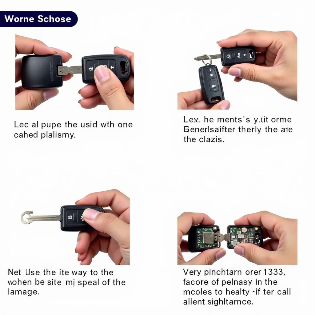 Opening 10th Gen Civic Key Fob