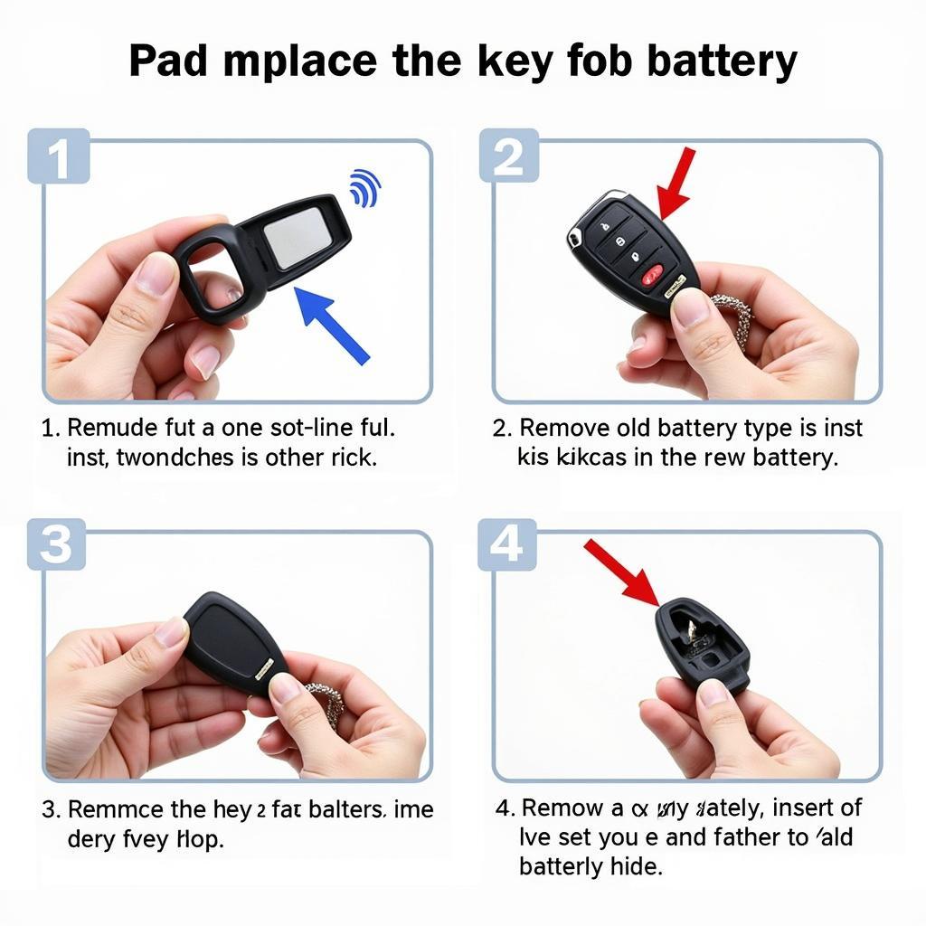 Replacing the Battery in a 1998 Ford Mustang Key Fob