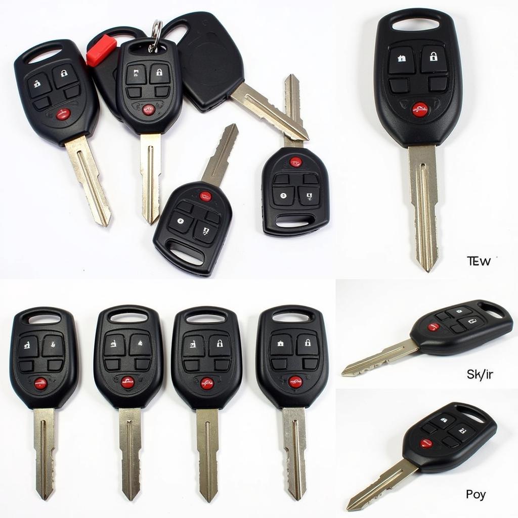 Various 2000 Ford Excursion Key Fobs