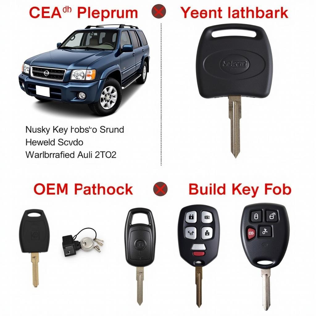 2001 Nissan Pathfinder Key Fob Options: OEM vs. Aftermarket