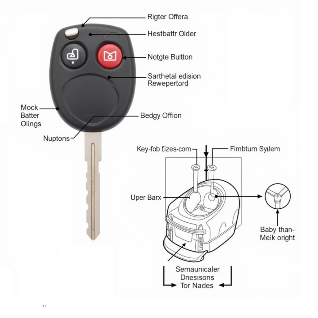 2001 Nissan Xterra Key Fob and Immobilizer System