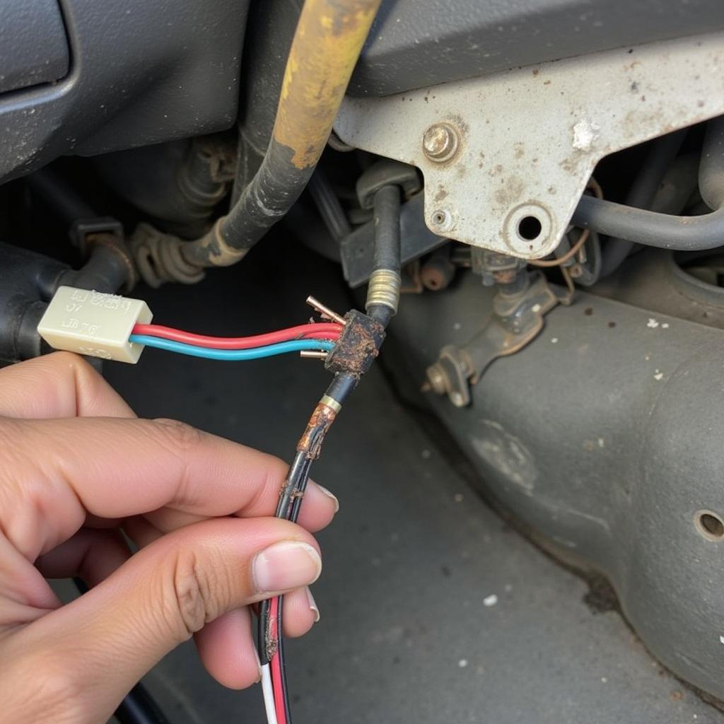 Corroded Wiring Triggering Car Alarm