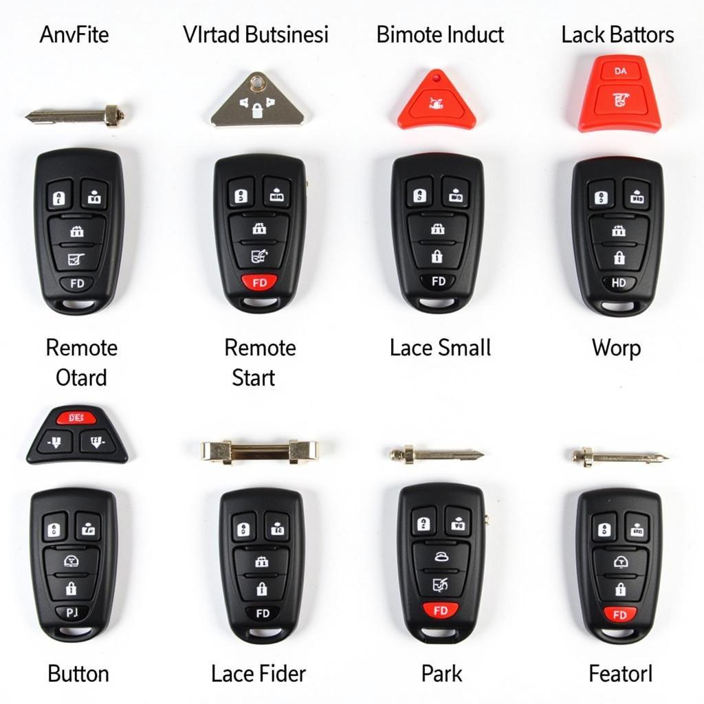 Different Types of 2004 Ford F150 FX4 Key Fobs