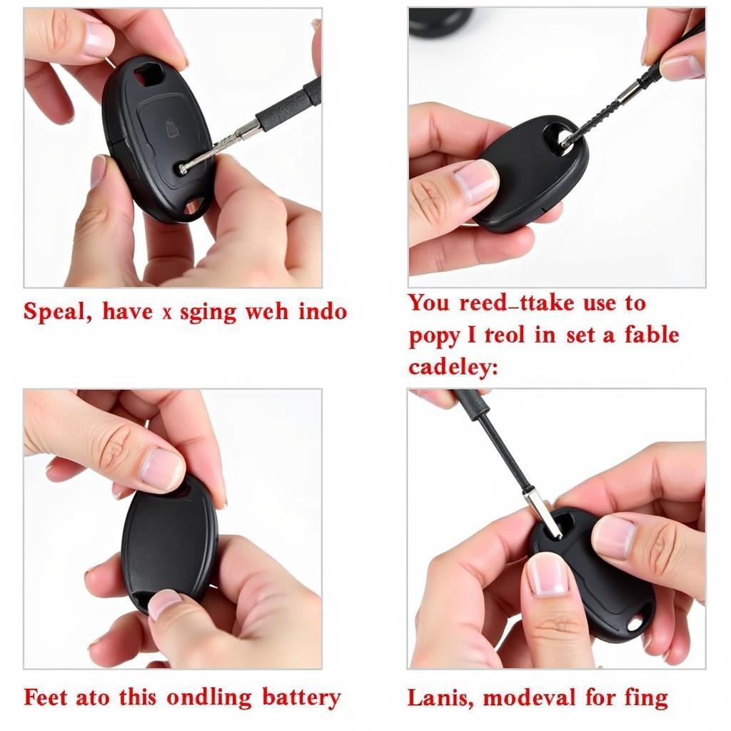 2006 Ford Escape Key Fob Battery Replacement Steps