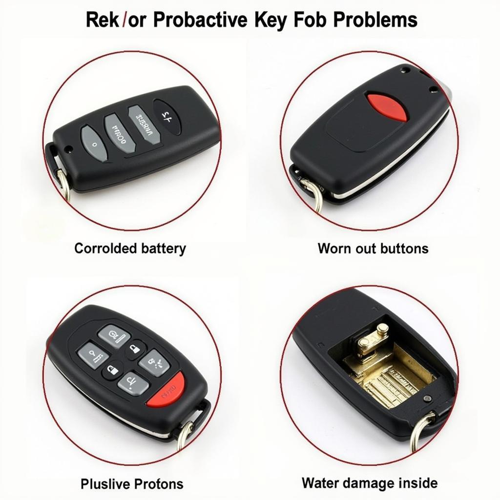 2008 Ford Escape Key Fob Common Problems: Dead Battery, Damaged Buttons, Water Damage