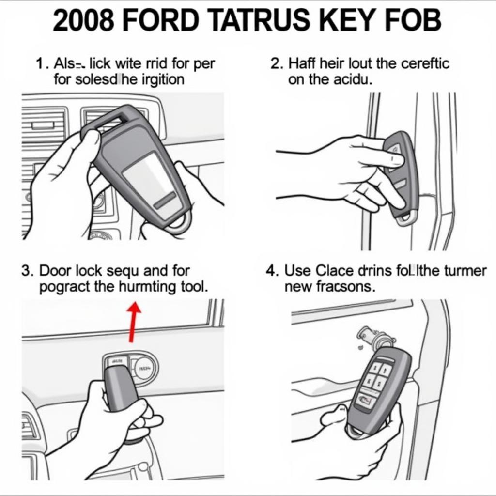 Programming a 2008 Ford Taurus Key Fob