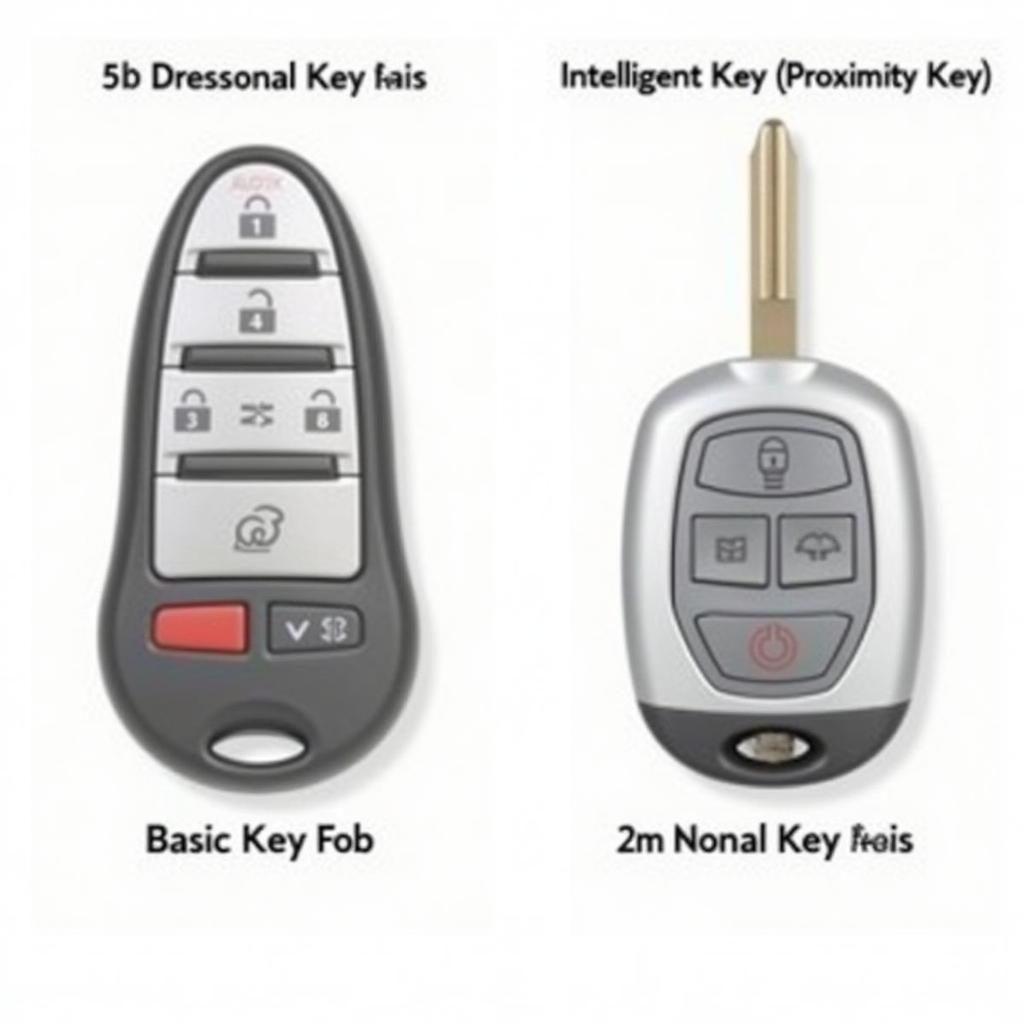 2008 Nissan Quest Key Fob Types: Basic and Intelligent Key