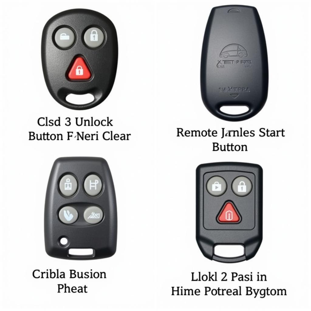 Different types of 2008 Nissan Xterra Key Fobs