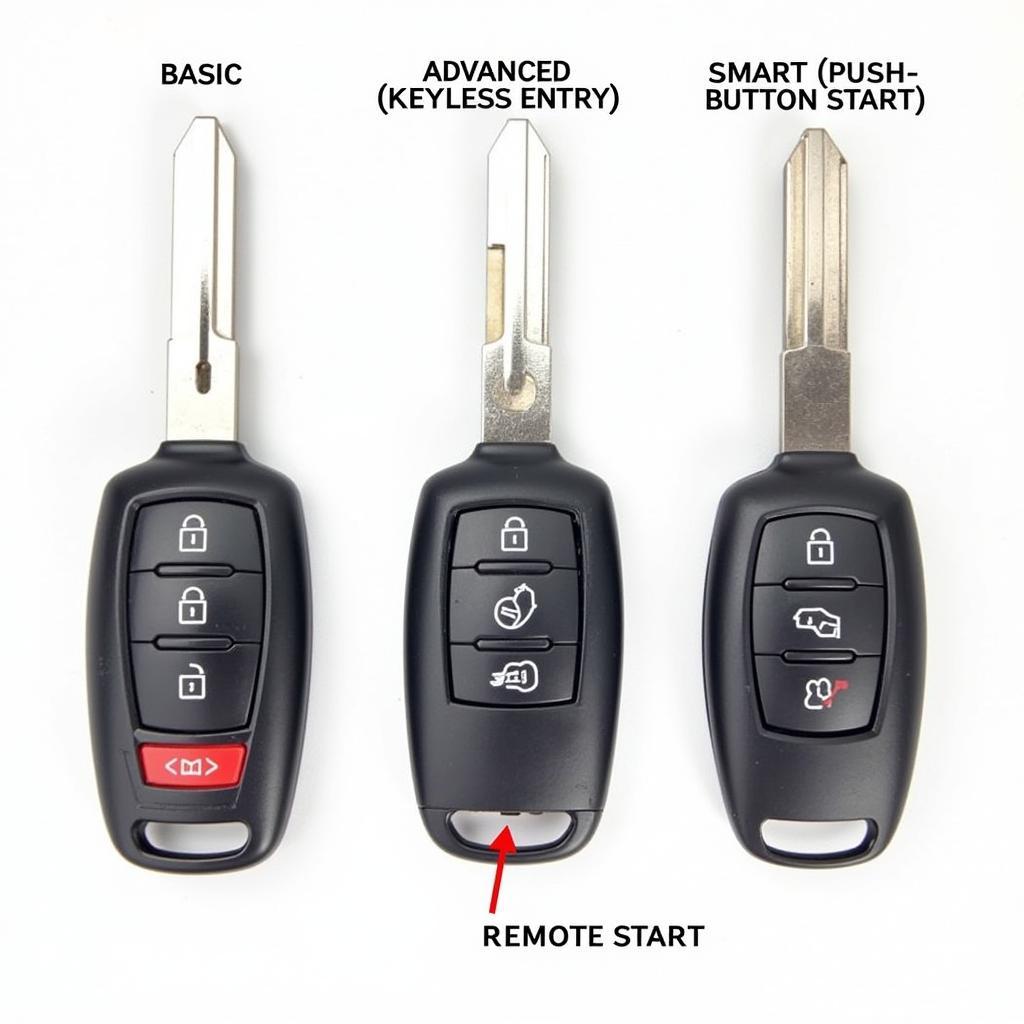 2010 Audi A4 Key Fob Types: Basic, Advanced, and Smart Key