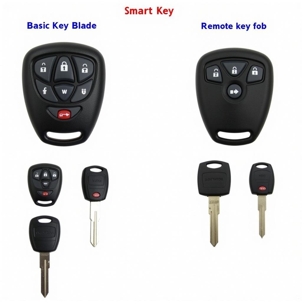 2012 Ford Fusion Key Fob Types: Basic and Smart Key Fobs