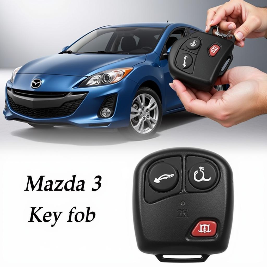 2012 Mazda 3 Key Fob