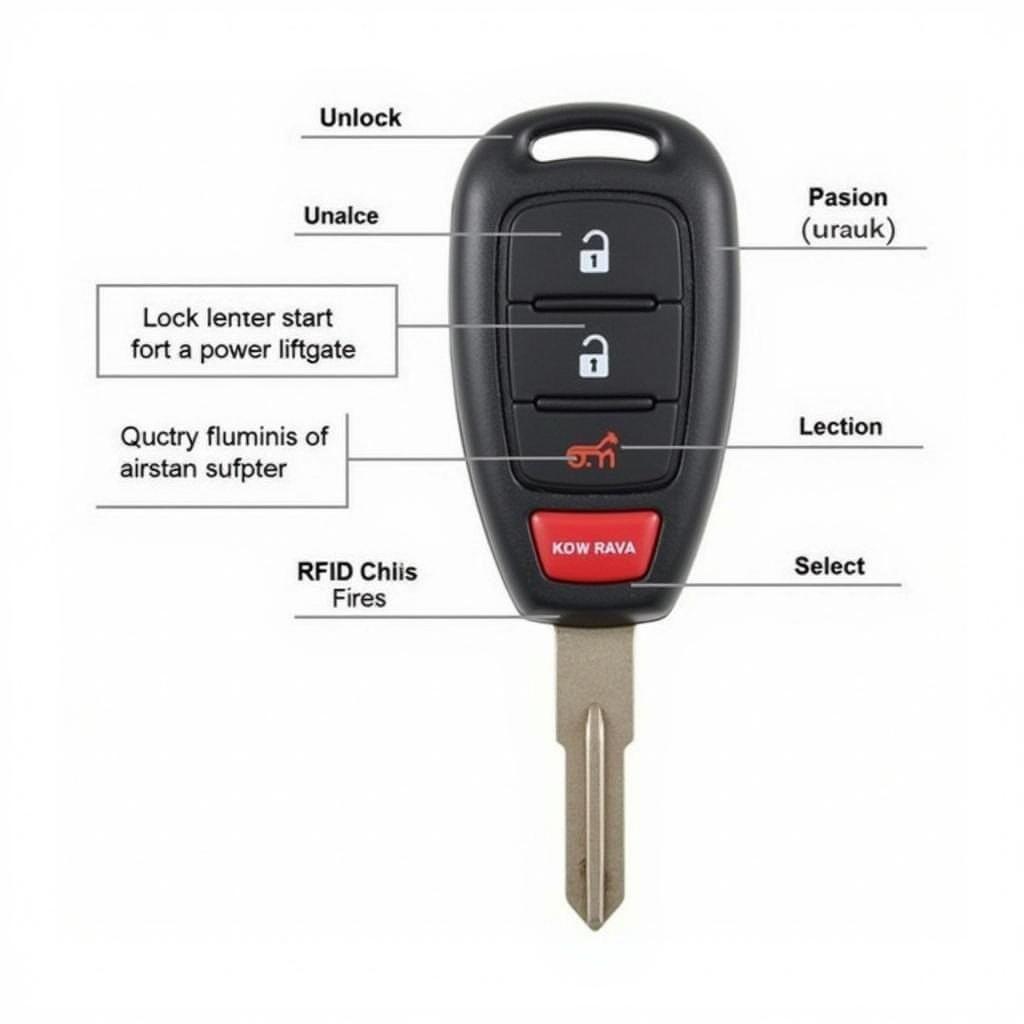 2012 Nissan Quest Key Fob Functions