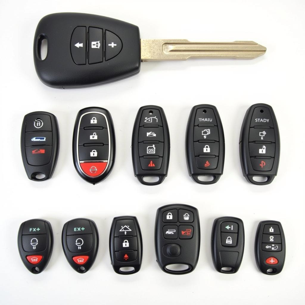 Different 2012 Nissan Quest Key Fob Types