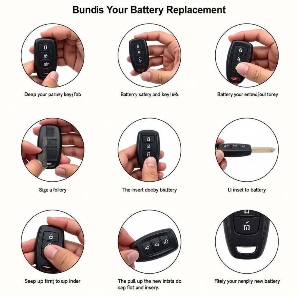 2012 Toyota Camry Key Fob Battery Replacement Steps