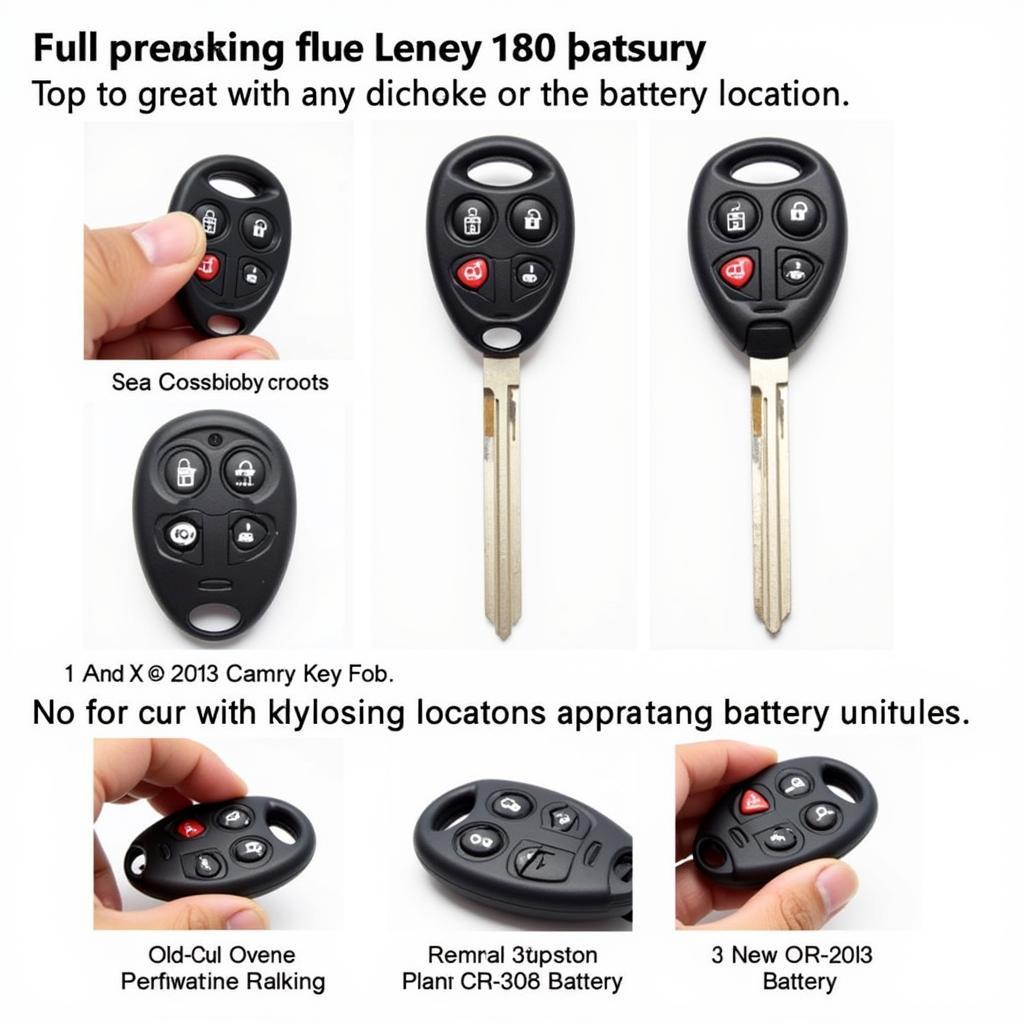 2012 Toyota Camry Key Fob Battery Replacement Guide