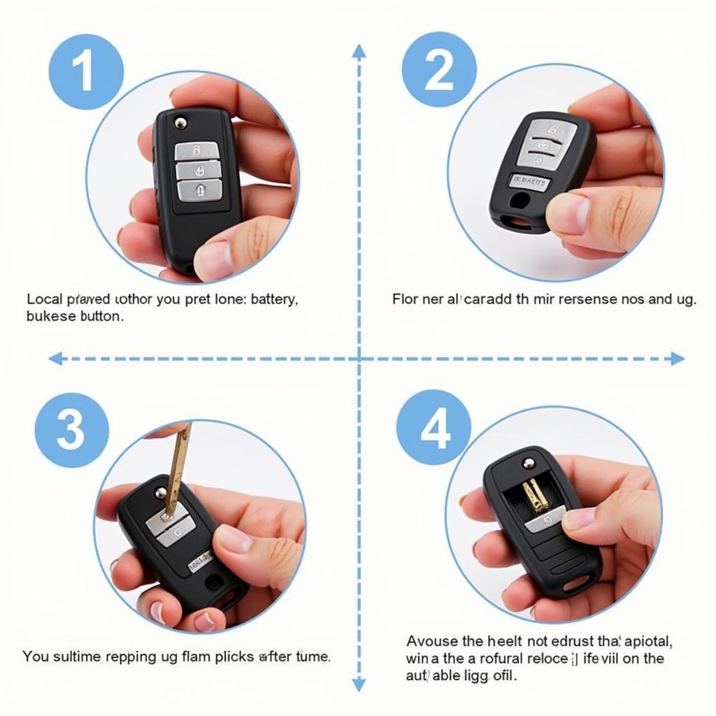 2012 Toyota RAV4 Key Fob Battery Replacement Steps