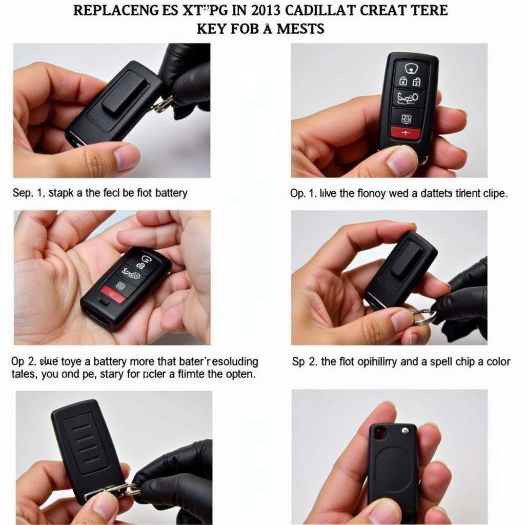 2013 Cadillac XTS Key Fob Battery Replacement Guide