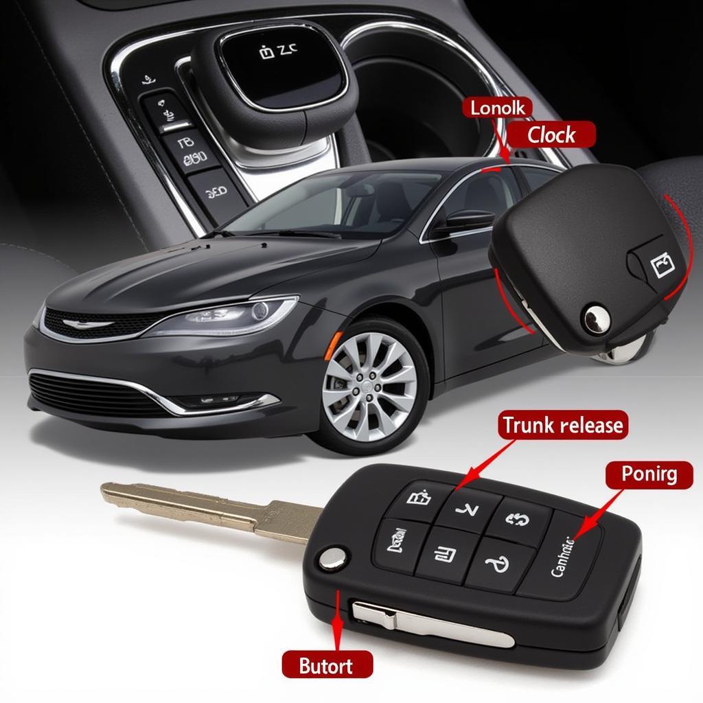 2015 Chrysler 200 Key Fob Functions and Features