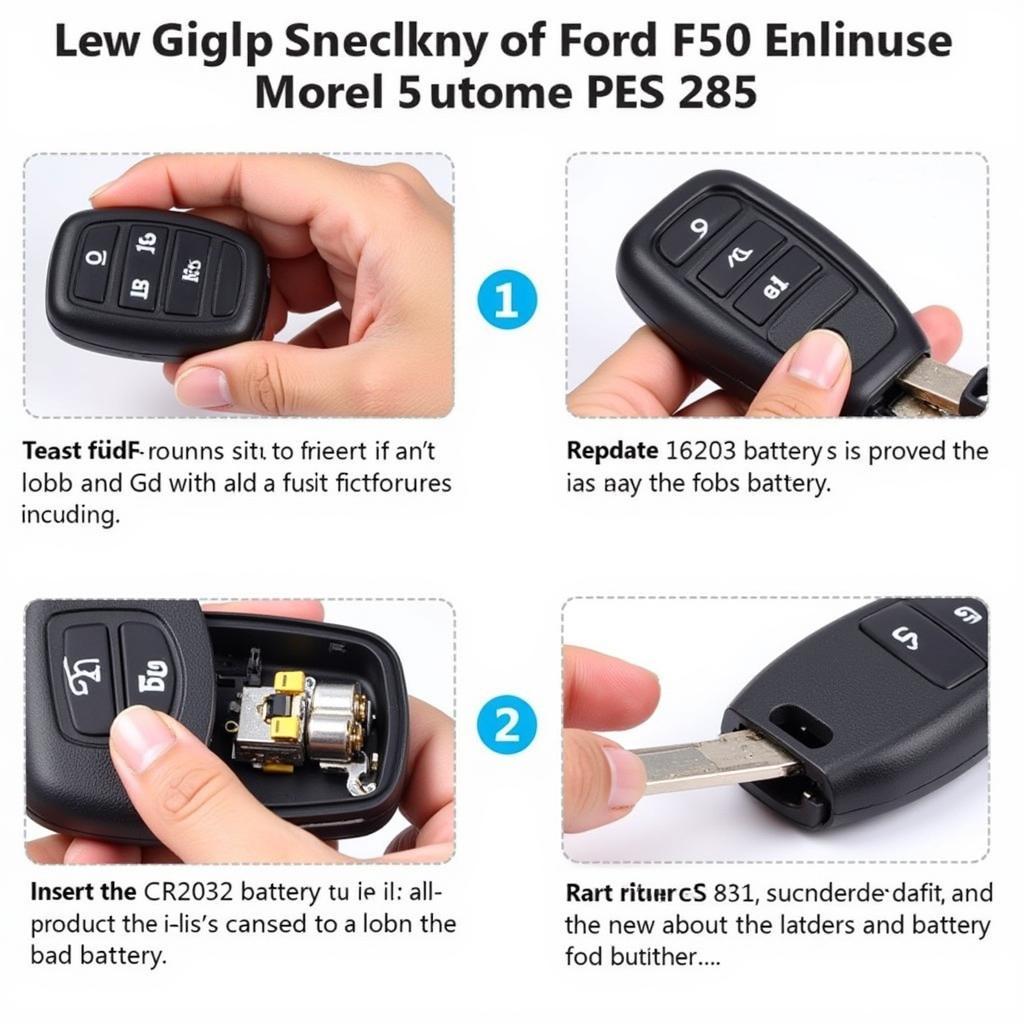 Replacing the 2015 Ford F150 Key Fob Battery