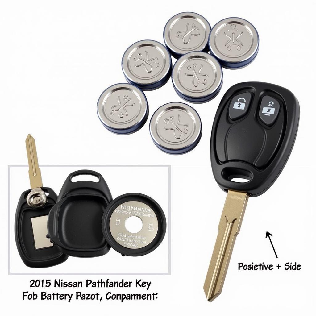 2015 Nissan Pathfinder Key Fob Battery Types: CR2025