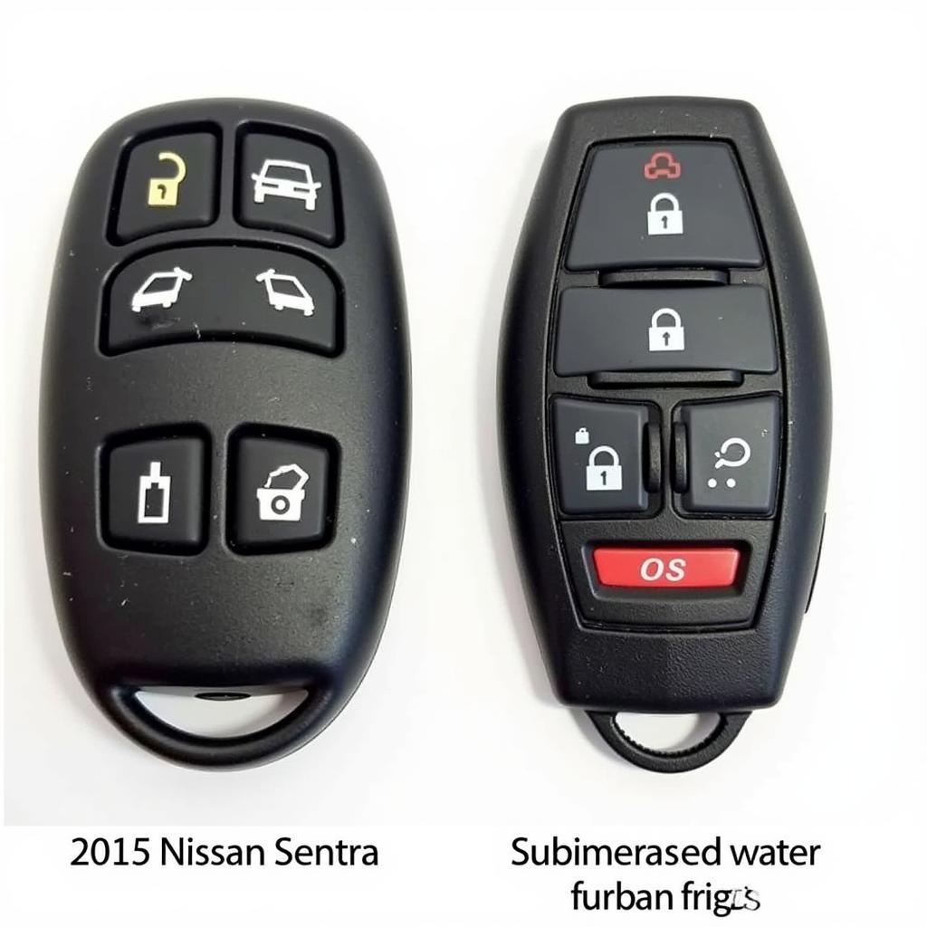 2015 Nissan Sentra Key Fob Malfunction Examples