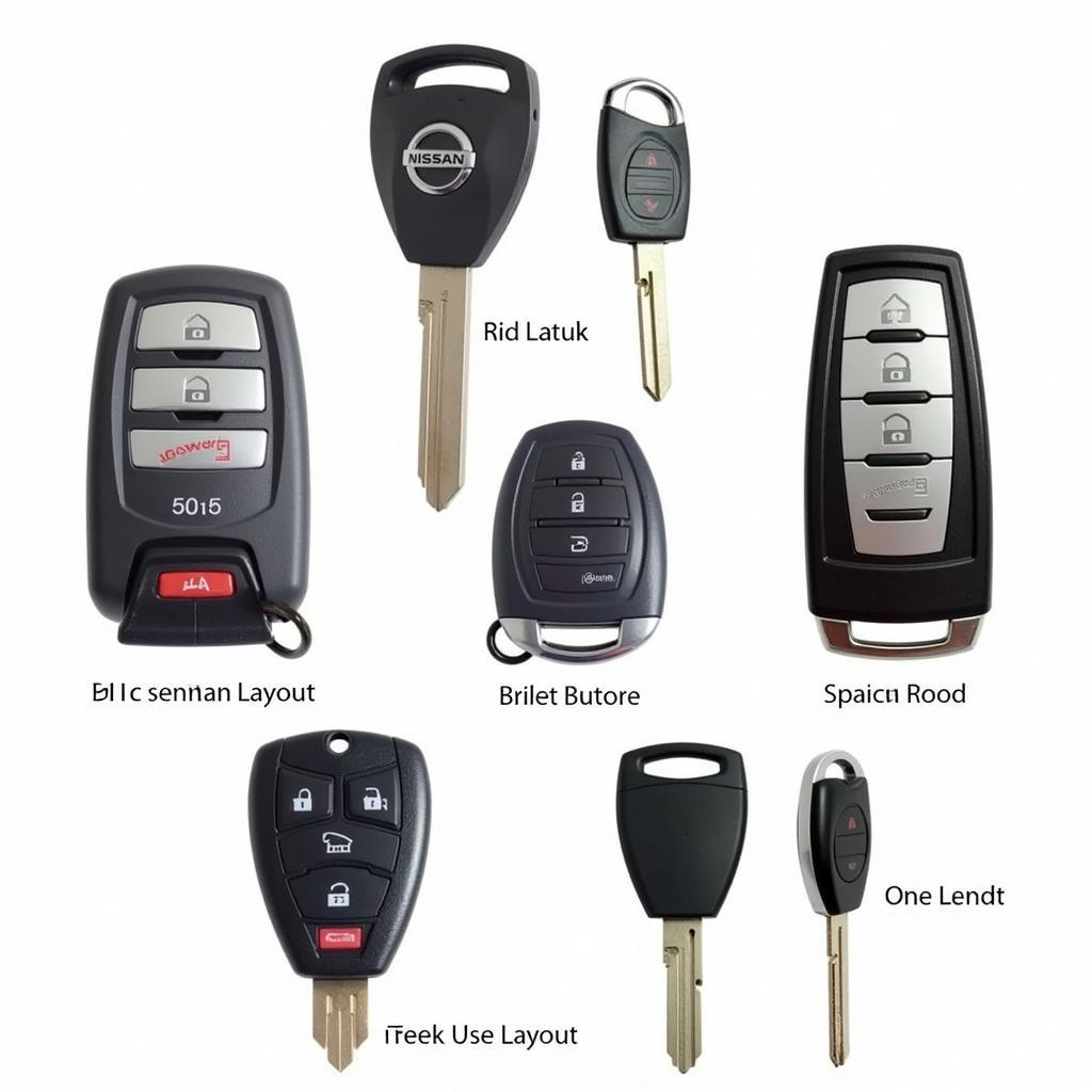 2015 Nissan Sentra Key Fob Types and Variations