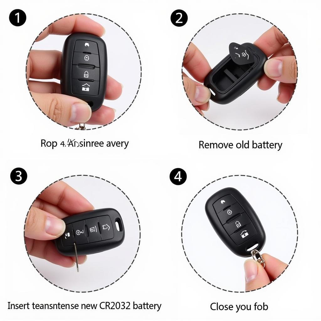 2015 Toyota Highlander Key Fob Battery Replacement Steps