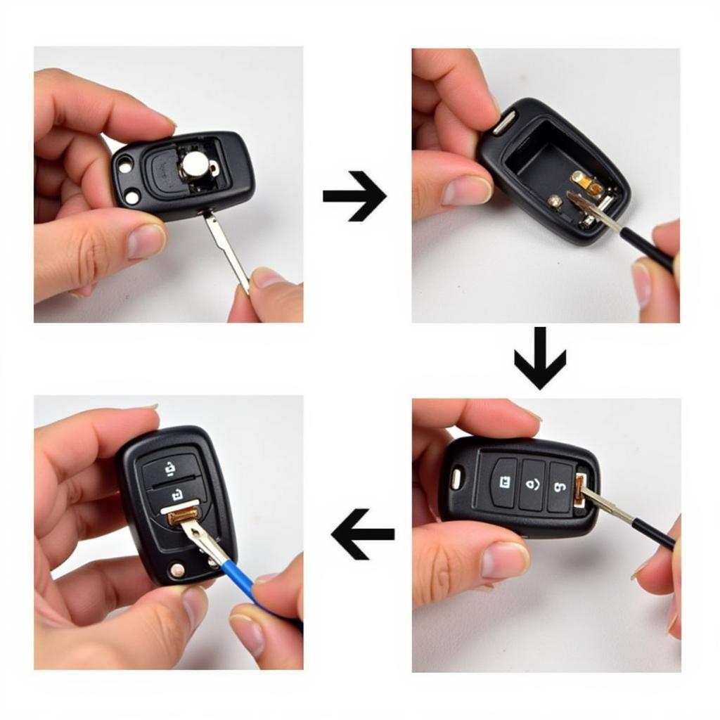 2016 Chrysler Town & Country Key Fob Battery Replacement Steps