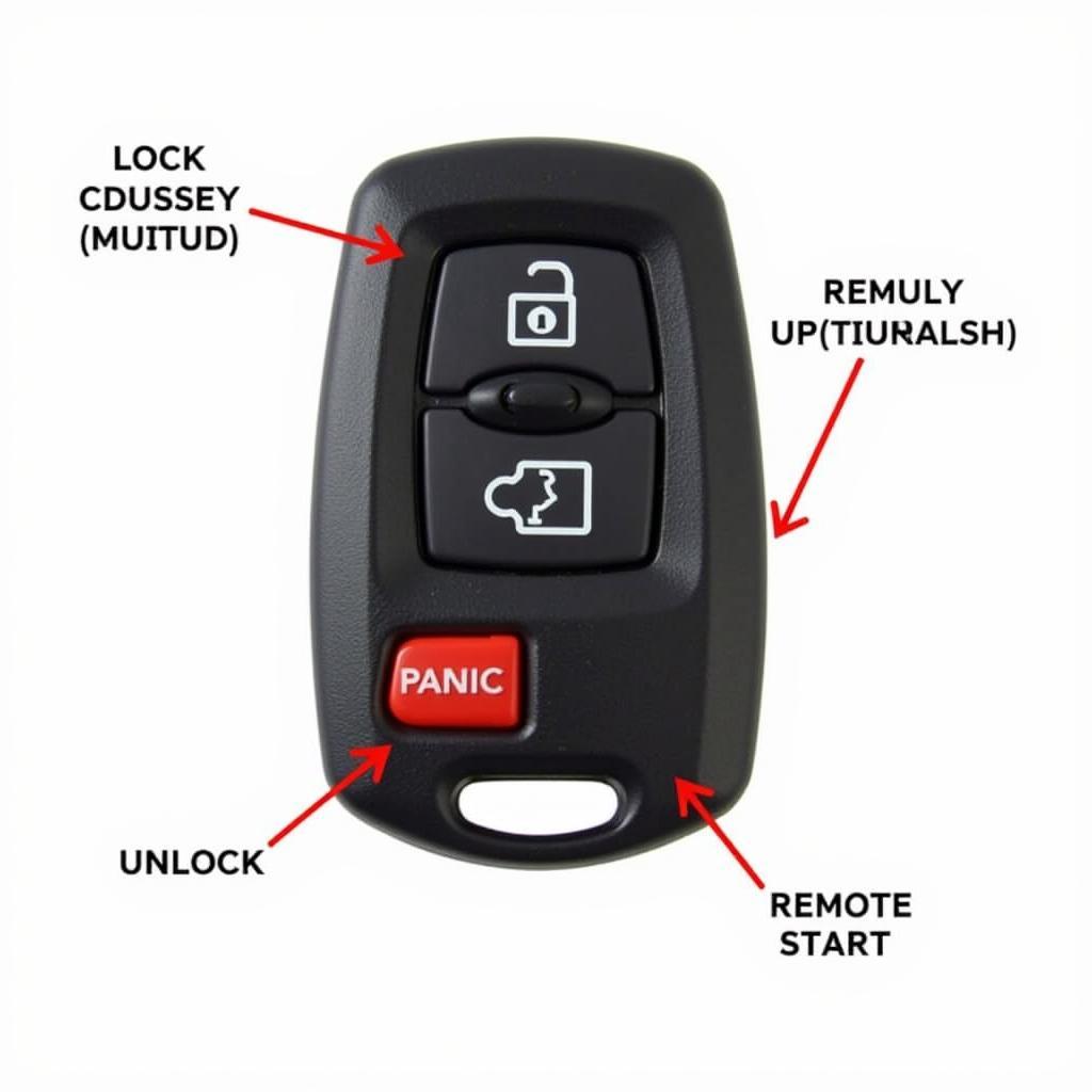 2016 Honda Odyssey Key Fob Functions and Buttons