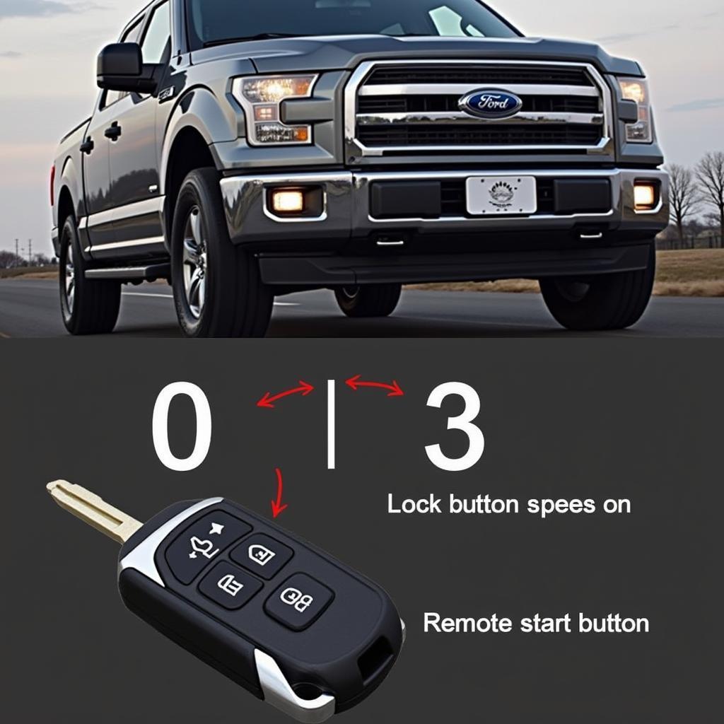 2017 Ford F150 Key Fob Remote Start Feature