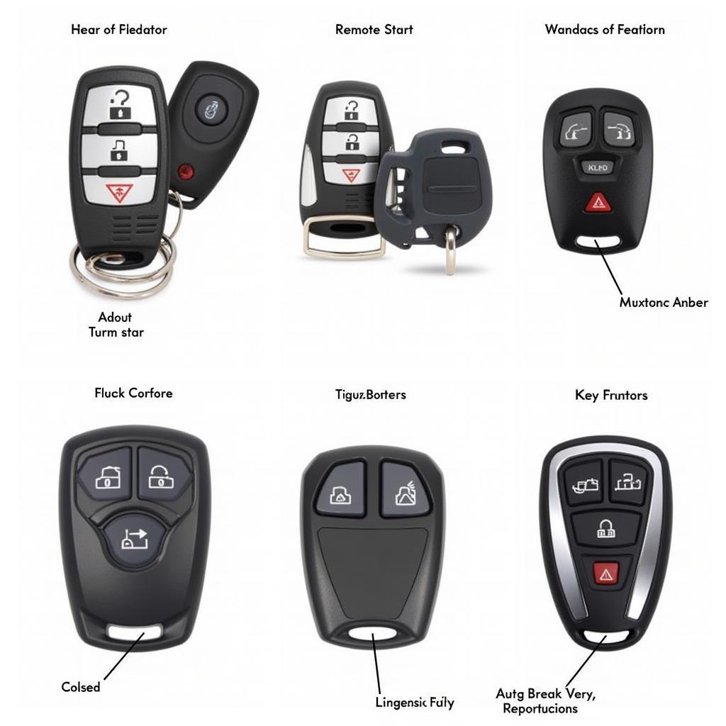 2017 Nissan Frontier Key Fob Types