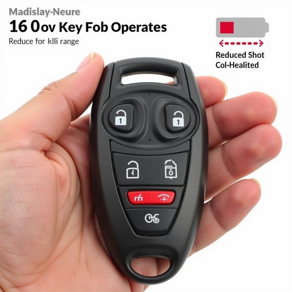 2017 Nissan Juke Key Fob Range Indicator