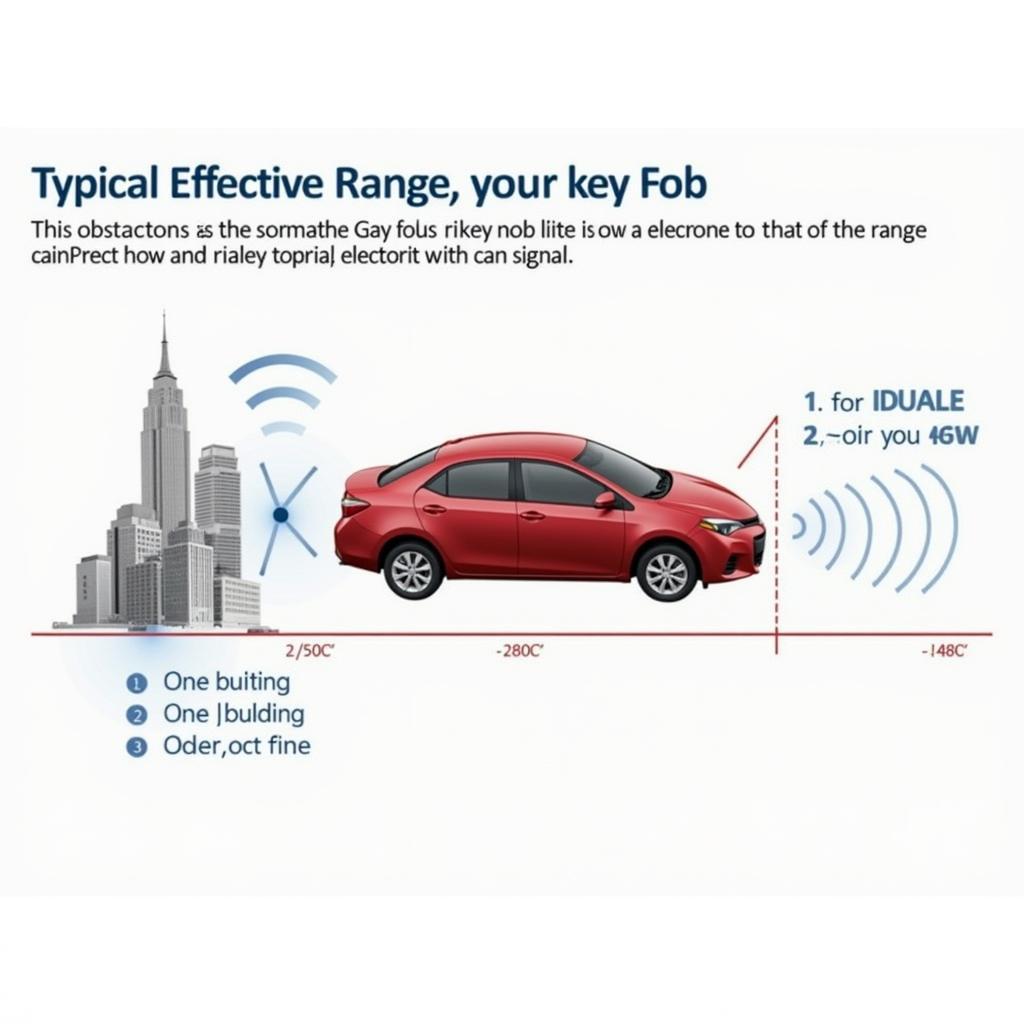 Testing the Range of a 2017 Toyota Corolla Key Fob