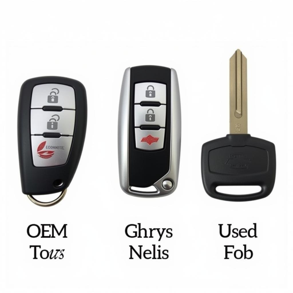 2019 Chevy Trax Key Fob Types: OEM, Aftermarket, and Used Options