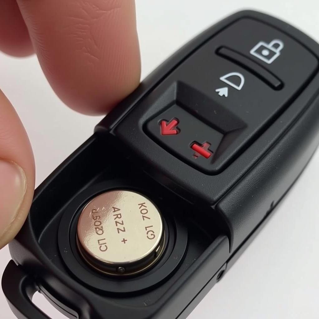 2019 Ford Edge Key Fob Battery Location