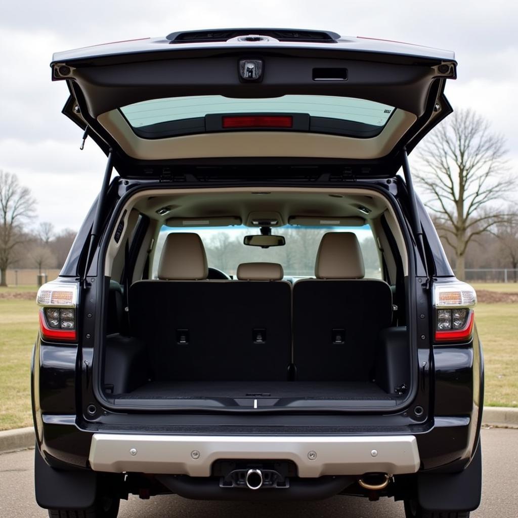 2019 Toyota 4Runner Rear Window Open