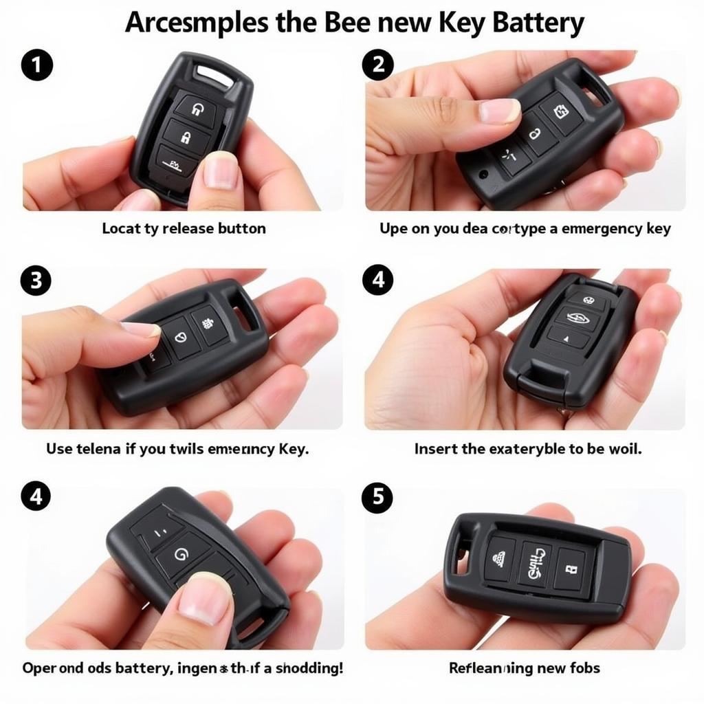 2020 Tacoma Key Fob Battery Replacement Steps