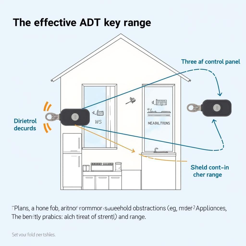 ADT Key Fob Range and Obstructions