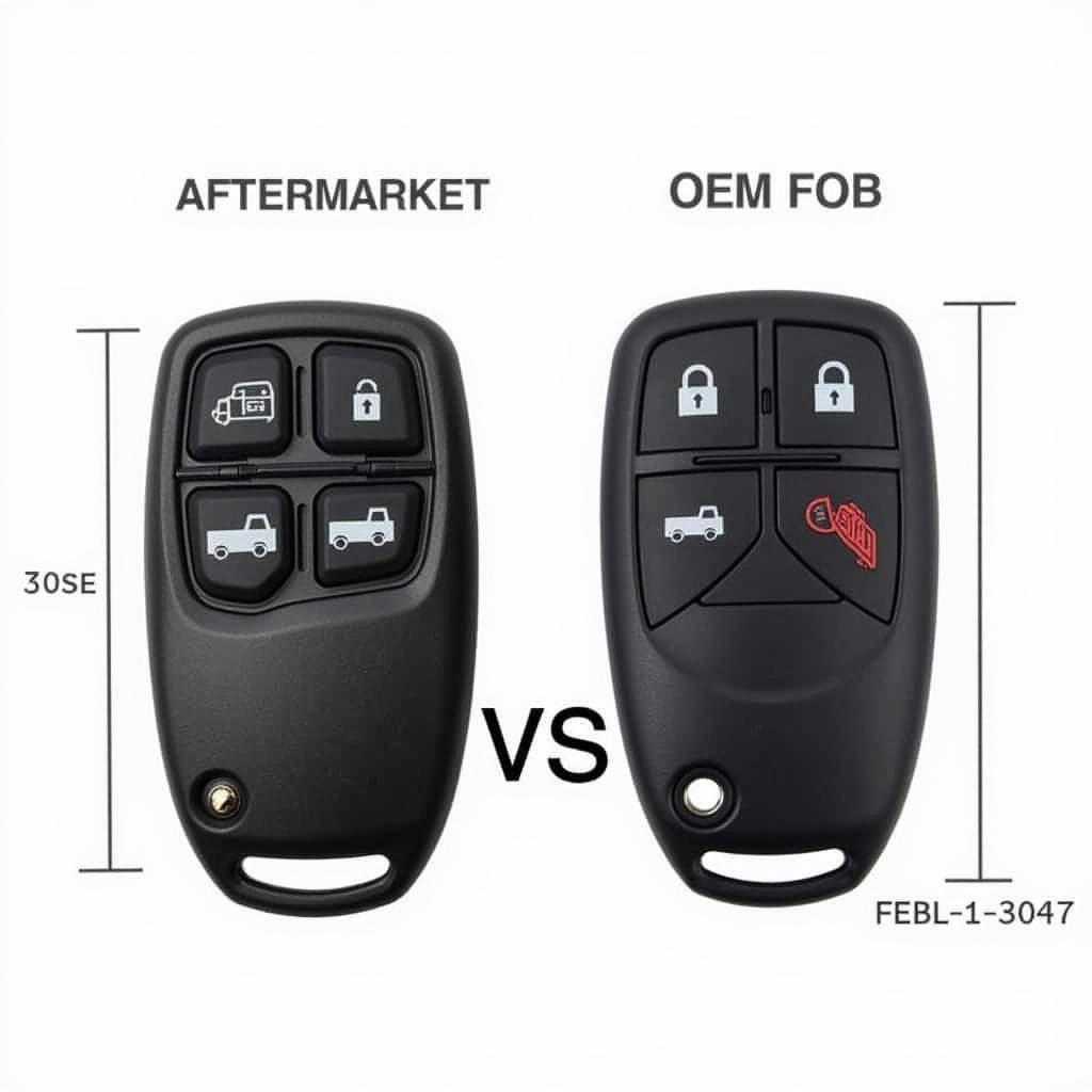 Comparing Aftermarket and OEM Key Fobs