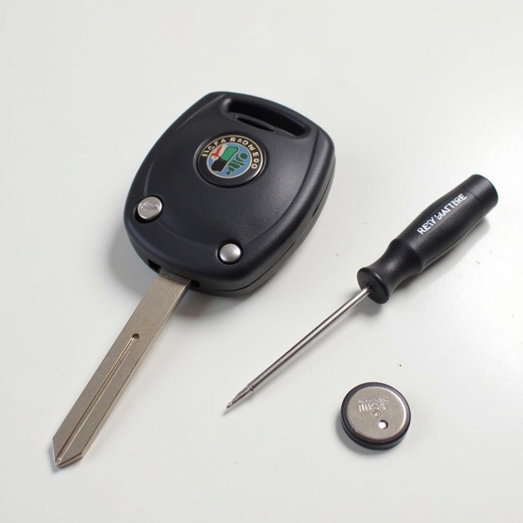 Tools needed for Alfa Romeo key fob battery replacement