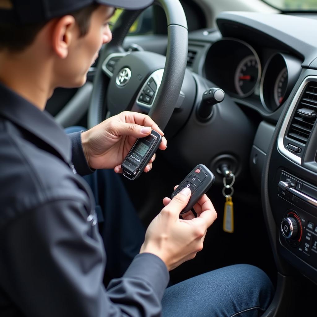 Automotive Locksmith Programming Key Fob