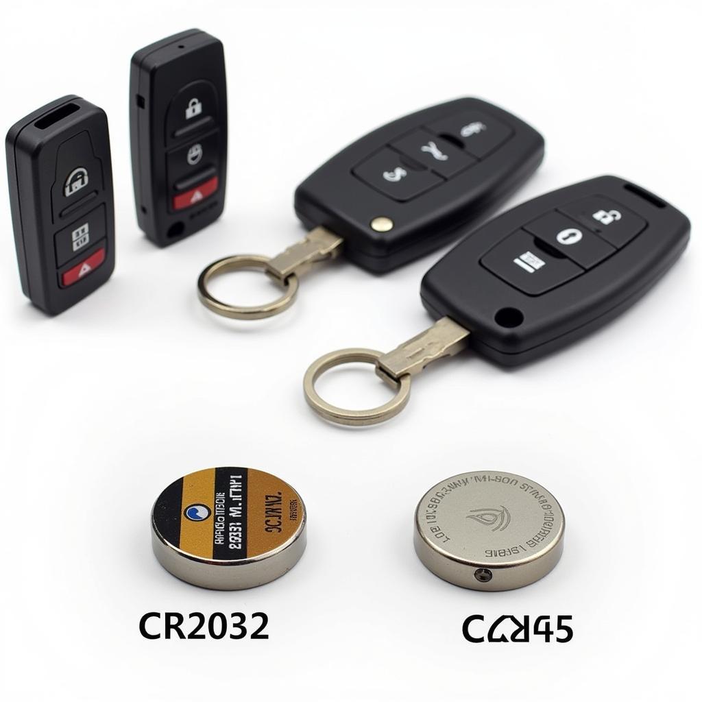 BMW Key Fob Battery Types CR2032 and CR2450