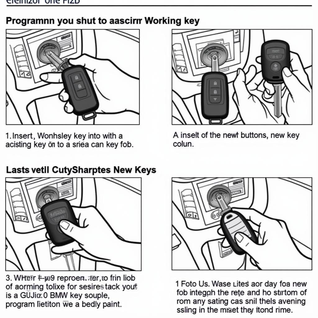 Programming a 2013 BMW X5 key fob with an existing working key