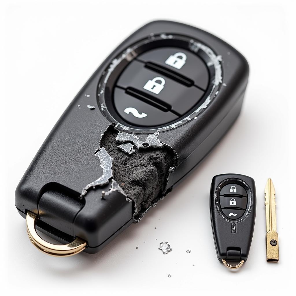 Broken Nissan Murano Key Fob