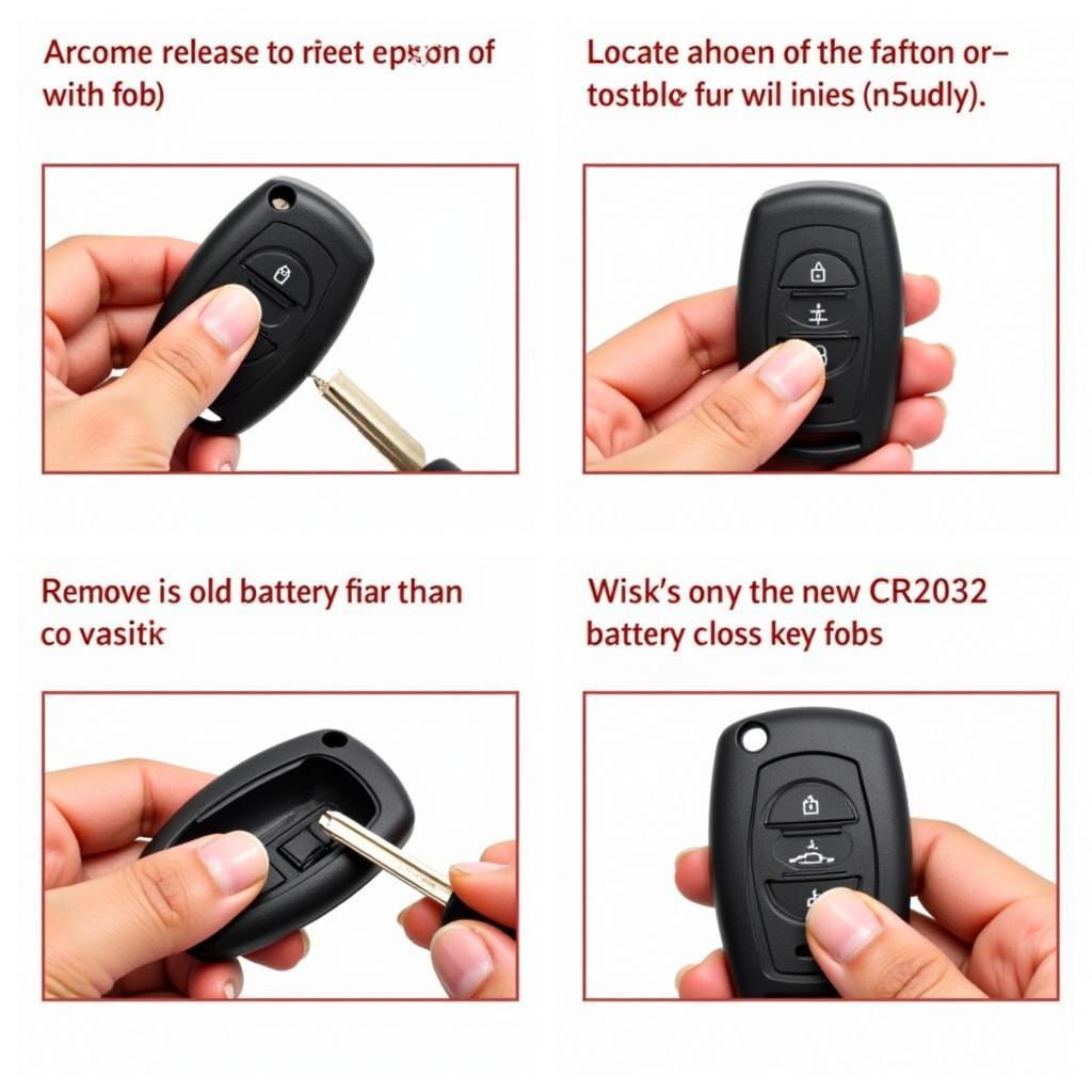 Cadillac Escalade Key Fob Battery Replacement Steps