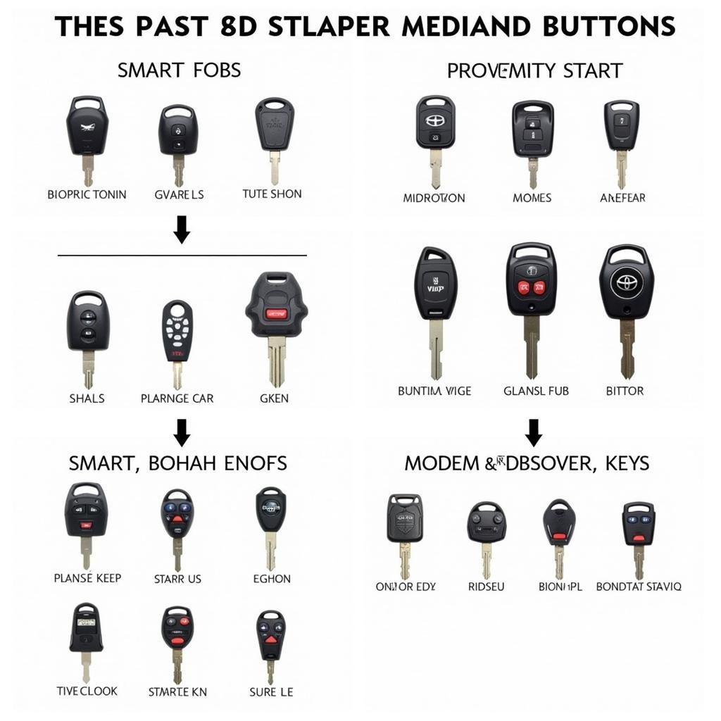 Different Types of Car Key Fobs for Replacement