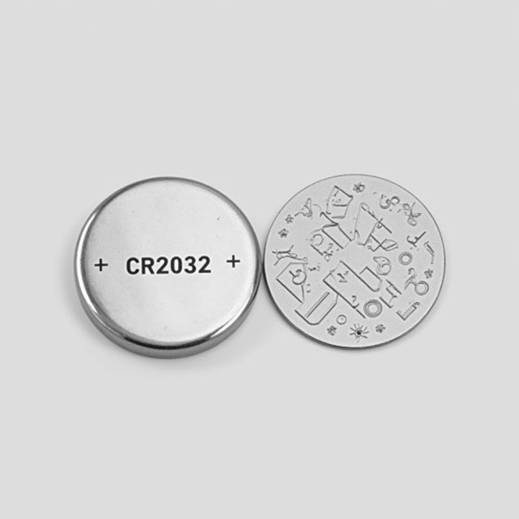 CR2032 Battery Closeup