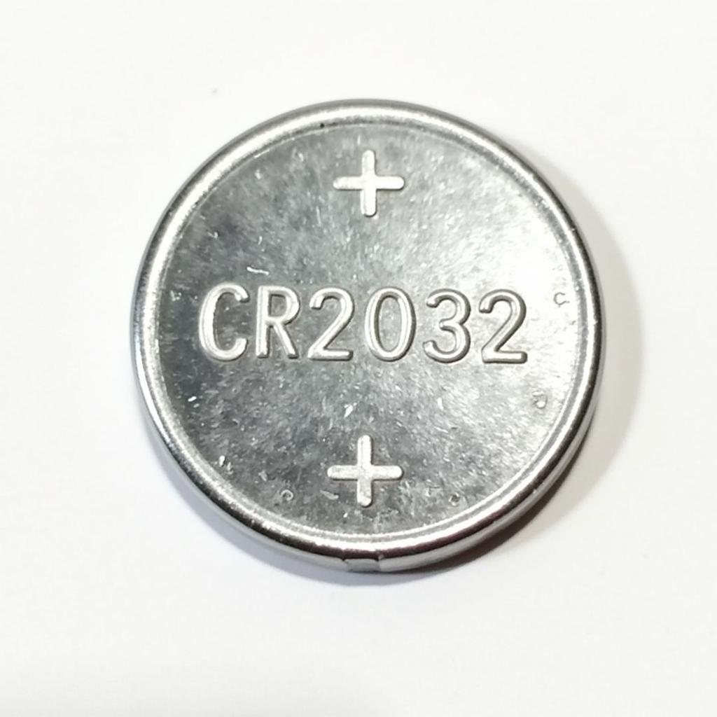 CR2032 Battery Positive and Negative Sides