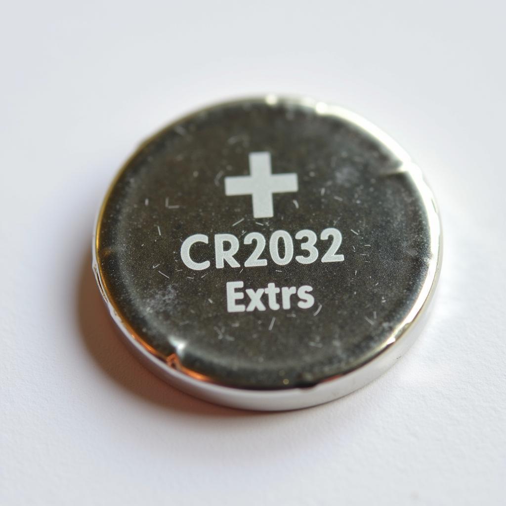 CR2032 Battery Positive Side Up